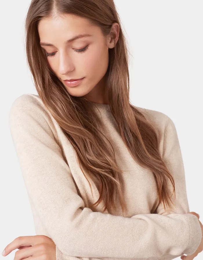 Knit Sweaters Women Colorfulstandard Women Light Merino Wool Crew 8211 Soft Lavender