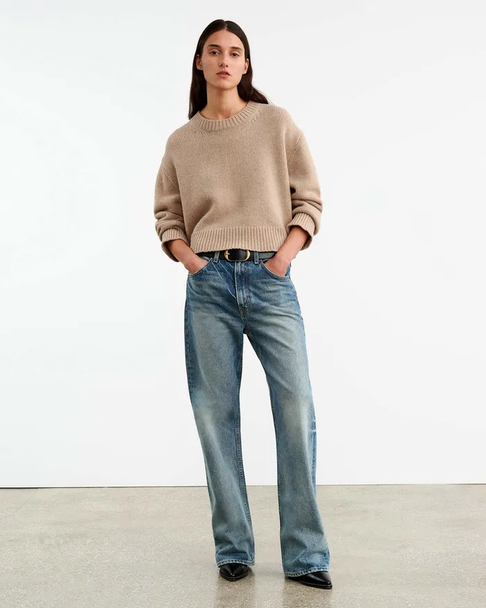 Knits and Sweaters Nili Lotan Women HAISLEY SWEATER Dark Pine