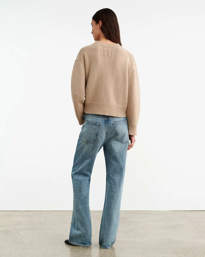 Knits and Sweaters Nili Lotan Women HAISLEY SWEATER Dark Pine
