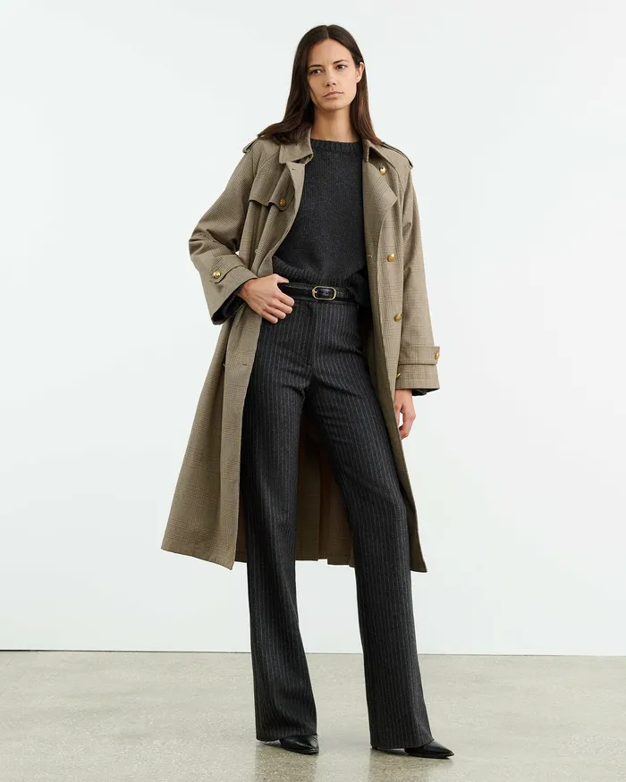 Knits and Sweaters Nili Lotan Women HAISLEY SWEATER Dark Pine