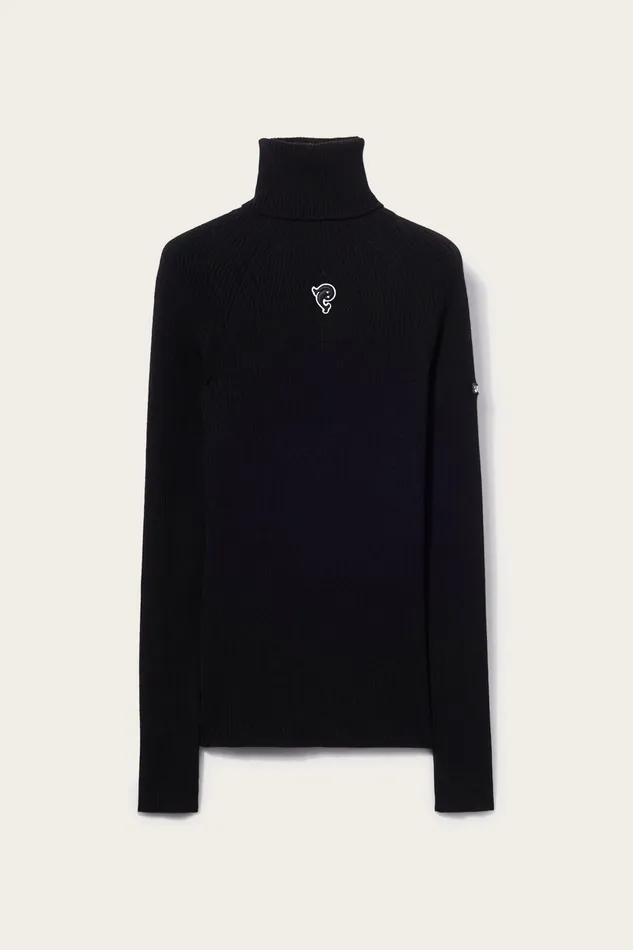 Knitwear Women PUCCI LogoAppliqu RollNeck Sweater