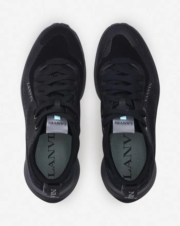 Li Mesh Sneakers Blackblack Women Lanvin Sneakers