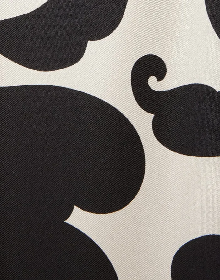 La Doublej Boy Shirt Marea Black and White In Silk Twill Women Shirts and Tops