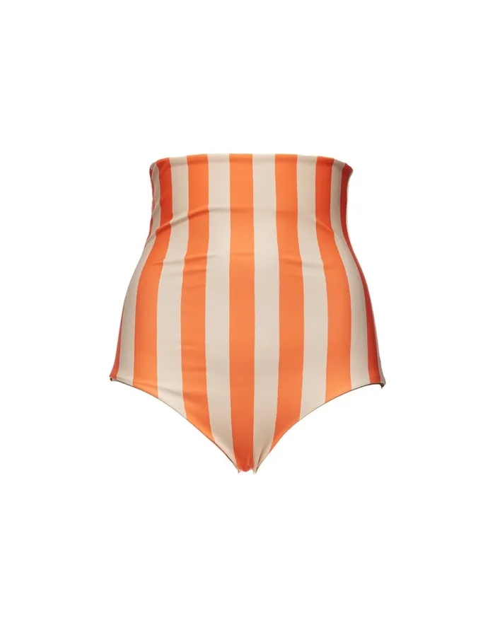 La Doublej Giga Brief Riviera In Lycra Women Swimwear