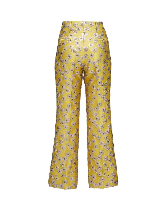 La Doublej Hendrix Pants Margarita In Jacquard Women Shorts and Pants
