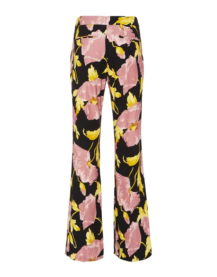 La Doublej Saturday Night Pants Sylph Black In Sable Satin Women Shorts and Pants