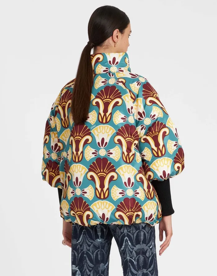 La Doublej St Moritz Jacket Sicomore Black In Jacquard Women Outerwear