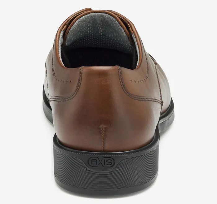LaceUps Johnston and Murphy Men XC4 Maddox Cap Toe Tan Waterproof Full Grain