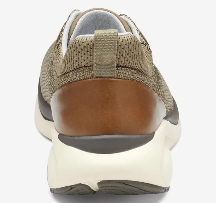 LaceUps Men XC4 TR4Sport Hybrid Taupe Waterproof Knit Johnston and Murphy
