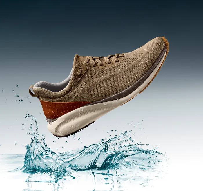 LaceUps Men XC4 TR4Sport Hybrid Taupe Waterproof Knit Johnston and Murphy