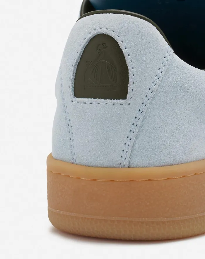 Lanvin X Future Hyper Curb Sneakers In Leather And Suede For Men Bluedark Blue Men Lanvin Curb Lite Lanvin X Future Hyper Curb Sneakers In Leather And Suede For Men Bluedark Blue Men Lanvin Curb Lite