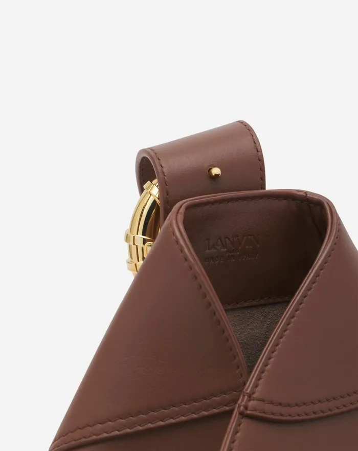 Leather Mlodie Hobo Bag Chestnut Women Lanvin Tote Bags and Top Handle Bags Leather Mlodie Hobo Bag Chestnut Women Lanvin Tote Bags and Top Handle Bags