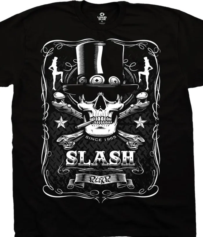 Liquid Blue Athletic TShirt Men Bottle Of Slash Black Athletic TShirt