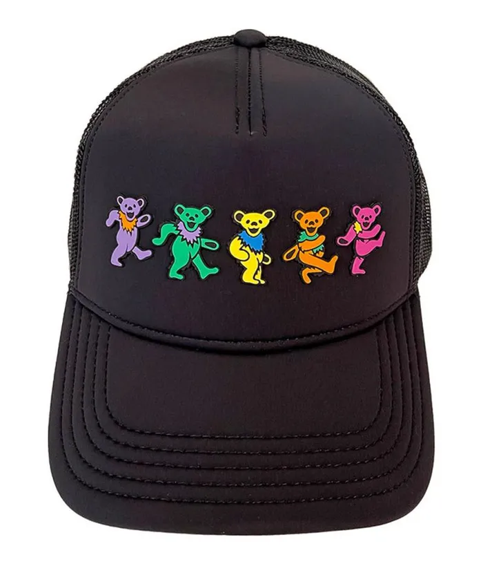 Liquid Blue Hats Accessories Dancin Bears Black Hat