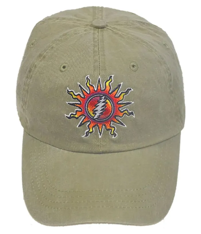 Liquid Blue Hats Accessories Grateful Dead Sunshine Lightning Cap