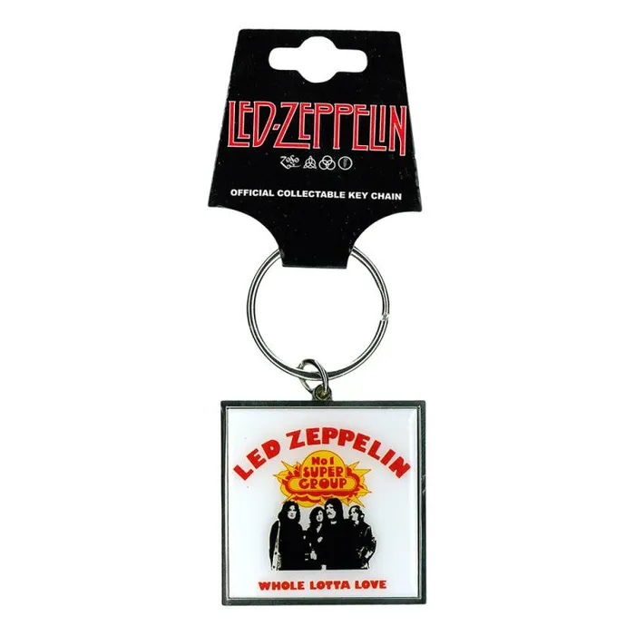 Liquid Blue Keychains Accessories Led Zep Whole Lotta Love Keychain