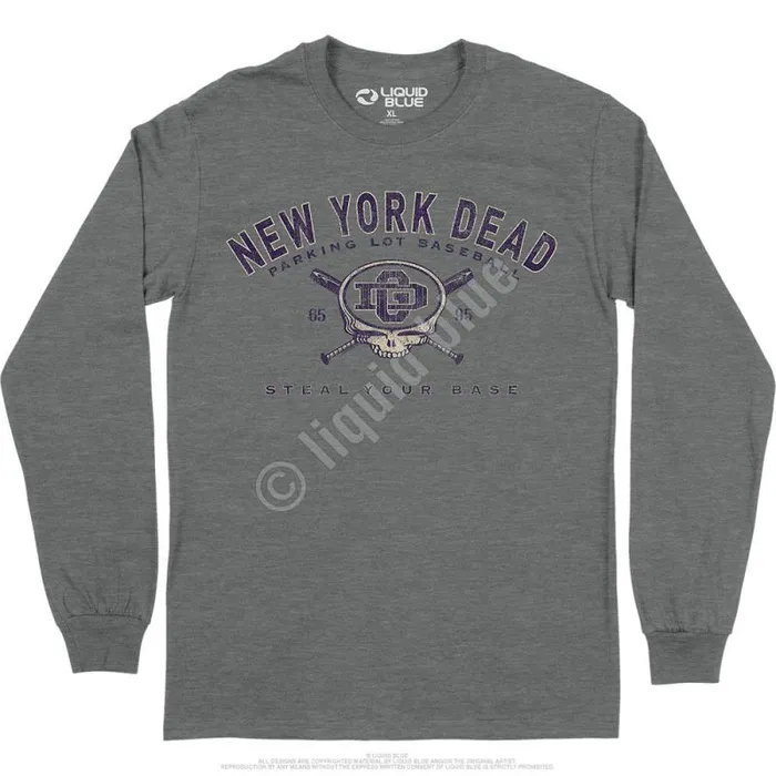 Liquid Blue Long Sleeve Men NY Dead Long Sleeve TShirt