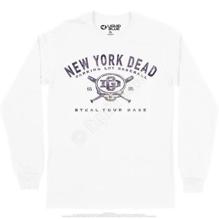 Liquid Blue Long Sleeve Men NY Dead Long Sleeve TShirt
