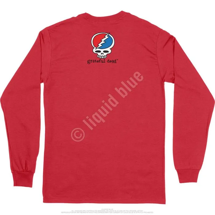 Liquid Blue Long Sleeve Men Steal Your Face Dead Is Better Long Sleeve TShirt