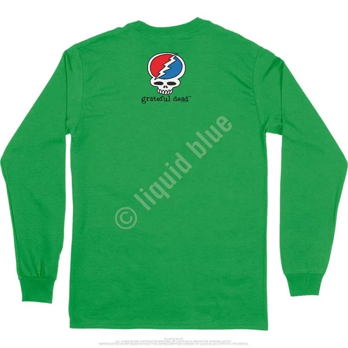 Liquid Blue Long Sleeve Men Steal Your Face Dead Is Better Long Sleeve TShirt