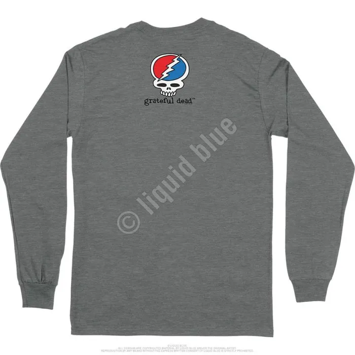 Liquid Blue Long Sleeve Men Steal Your Face Dead Is Better Long Sleeve TShirt