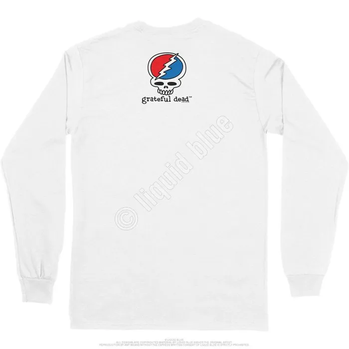 Liquid Blue Long Sleeve Men Steal Your Face Dead Is Better Long Sleeve TShirt