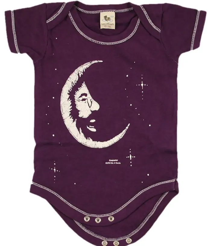 Liquid Blue Onesies Kids Jerry Moon Purple Onesie