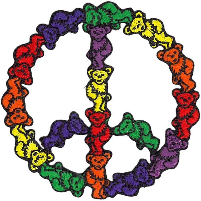 Liquid Blue Patches Accessories GD Bear Peace Patch
