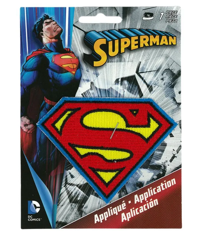 Liquid Blue Patches Accessories Superman Logo Patch