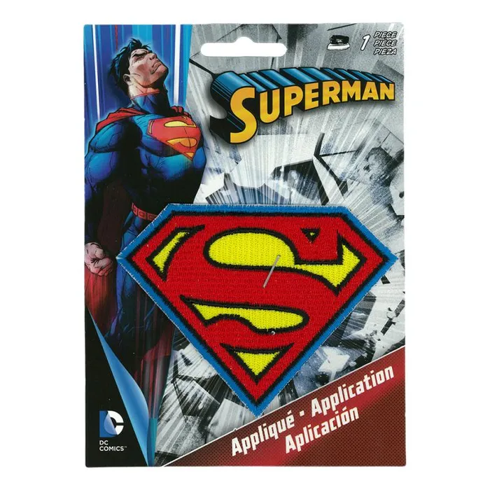 Liquid Blue Patches Accessories Superman Logo Patch