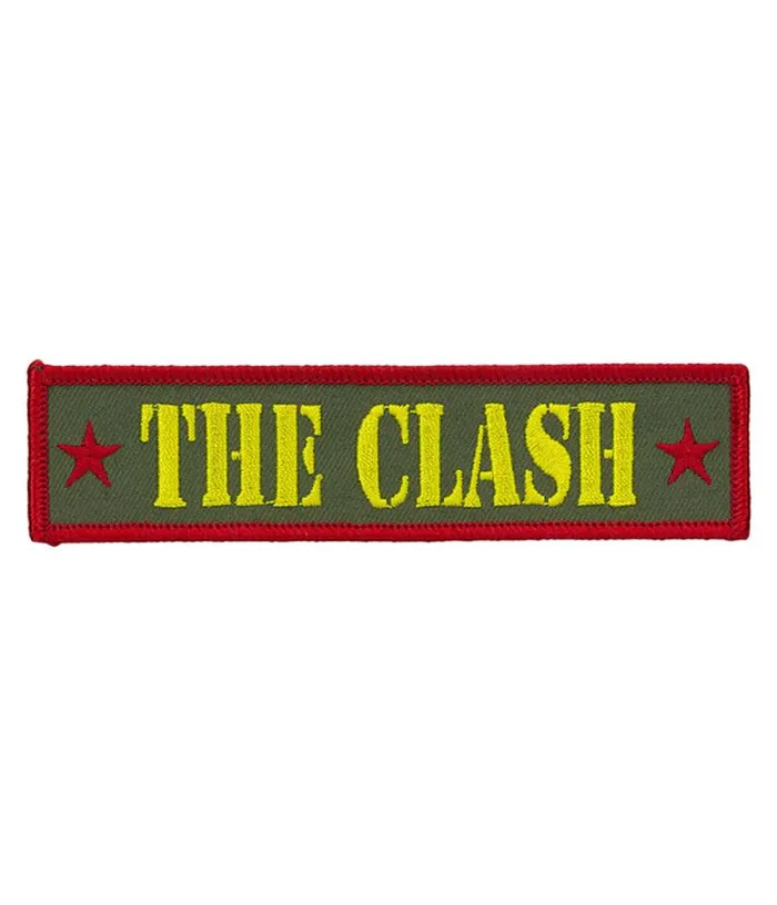 Liquid Blue Patches Accessories The Clash Army Logo Patch Clearance 50 OFF