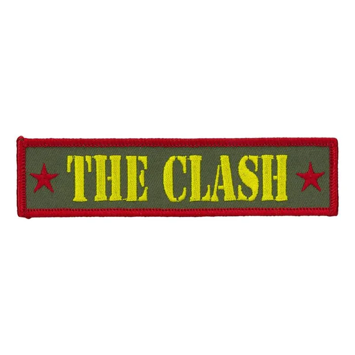 Liquid Blue Patches Accessories The Clash Army Logo Patch Clearance 50 OFF