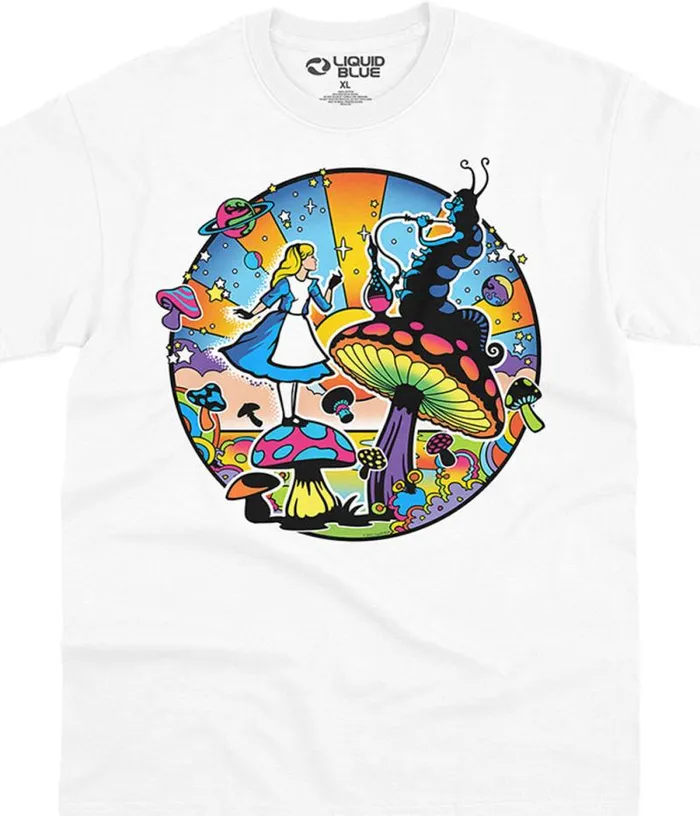 Liquid Blue TShirt Men Alice Mod TShirt
