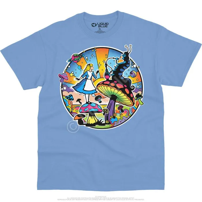Liquid Blue TShirt Men Alice Mod TShirt