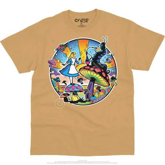 Liquid Blue TShirt Men Alice Mod TShirt