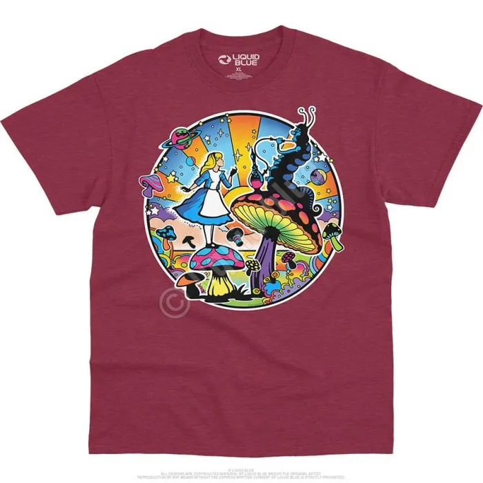 Liquid Blue TShirt Men Alice Mod TShirt