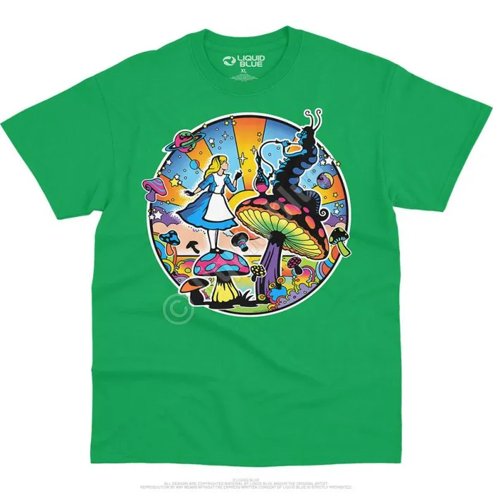 Liquid Blue TShirt Men Alice Mod TShirt