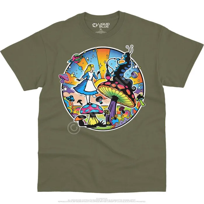 Liquid Blue TShirt Men Alice Mod TShirt