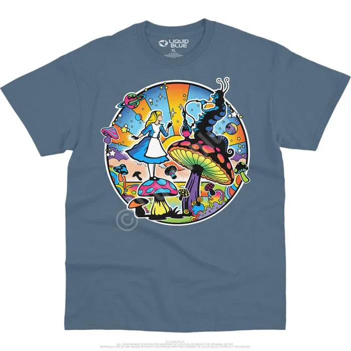 Liquid Blue TShirt Men Alice Mod TShirt