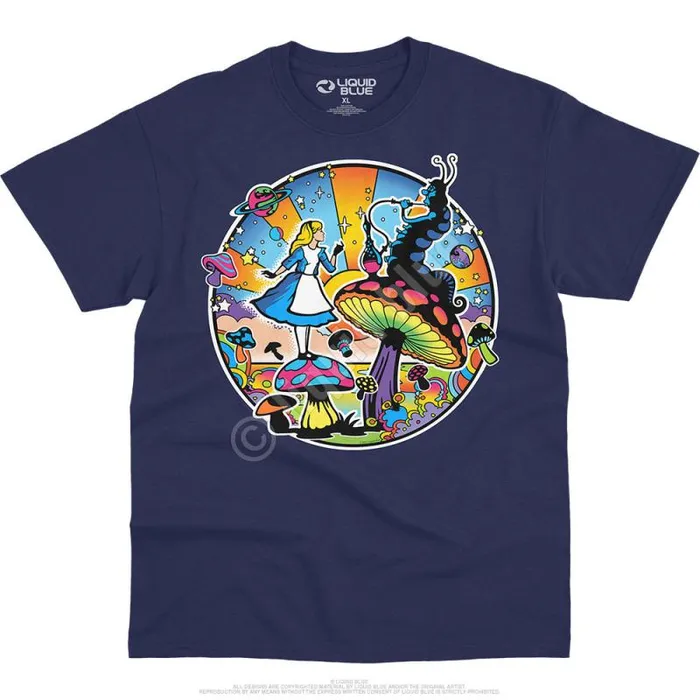 Liquid Blue TShirt Men Alice Mod TShirt
