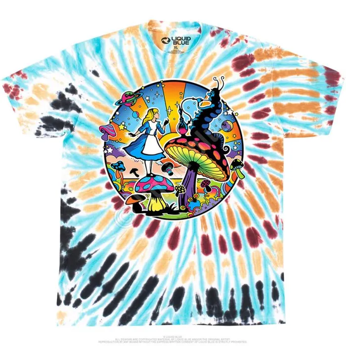 Liquid Blue TShirt Men Alice Mod TShirt