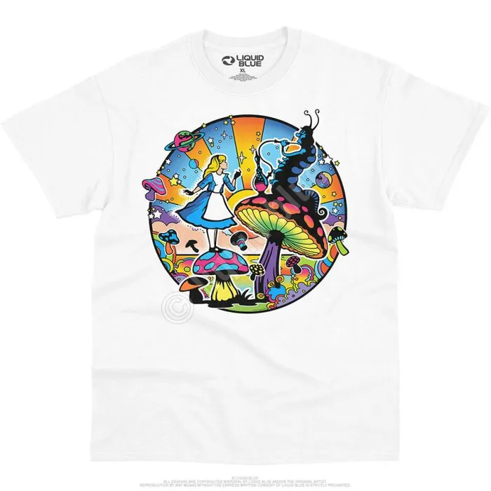 Liquid Blue TShirt Men Alice Mod TShirt