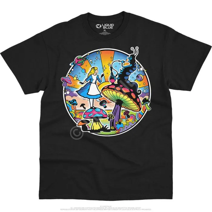 Liquid Blue TShirt Men Alice Mod TShirt