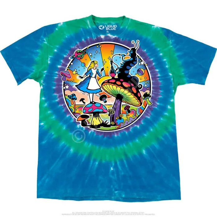 Liquid Blue TShirt Men Alice Mod TShirt