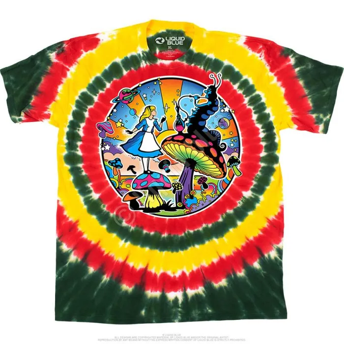 Liquid Blue TShirt Men Alice Mod TShirt