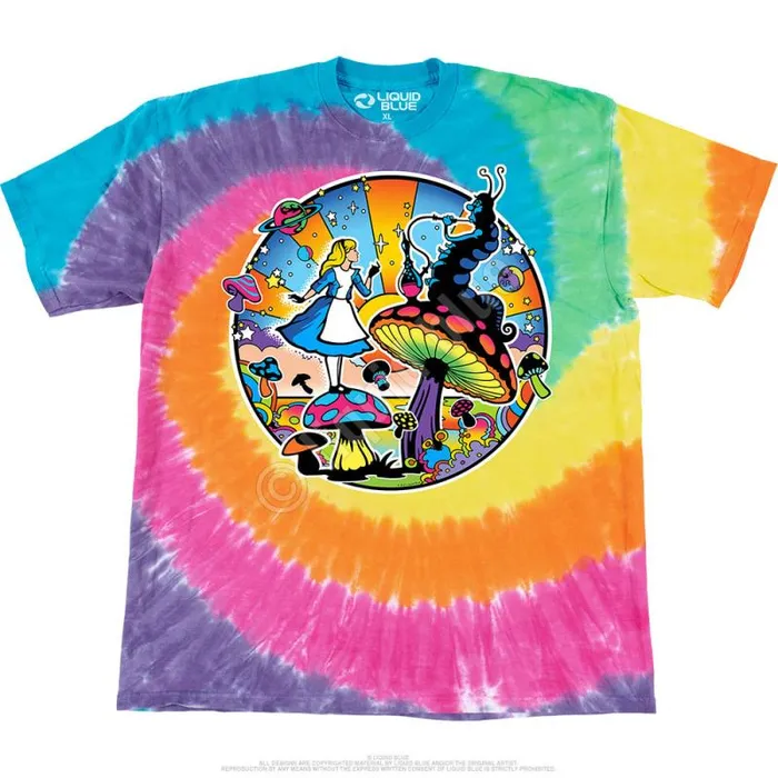 Liquid Blue TShirt Men Alice Mod TShirt