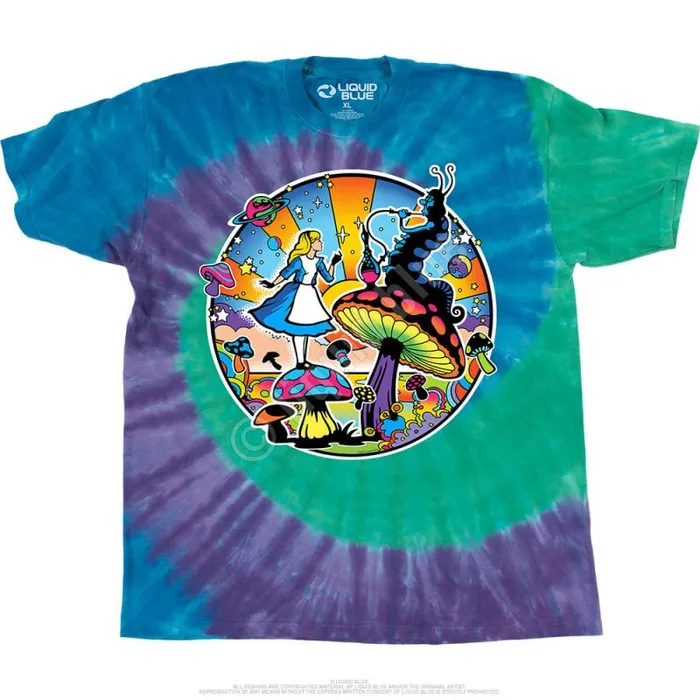 Liquid Blue TShirt Men Alice Mod TShirt