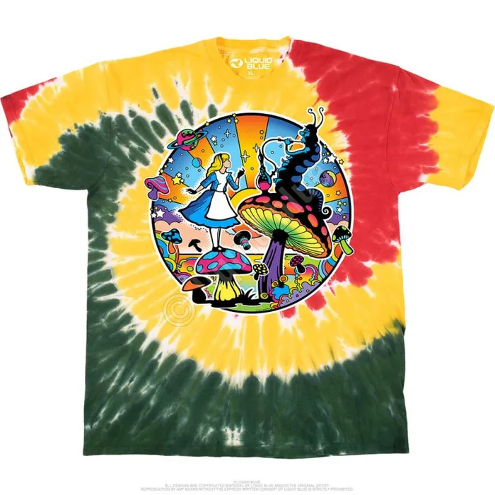 Liquid Blue TShirt Men Alice Mod TShirt