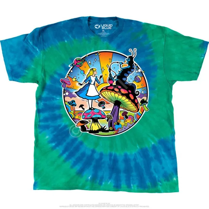 Liquid Blue TShirt Men Alice Mod TShirt