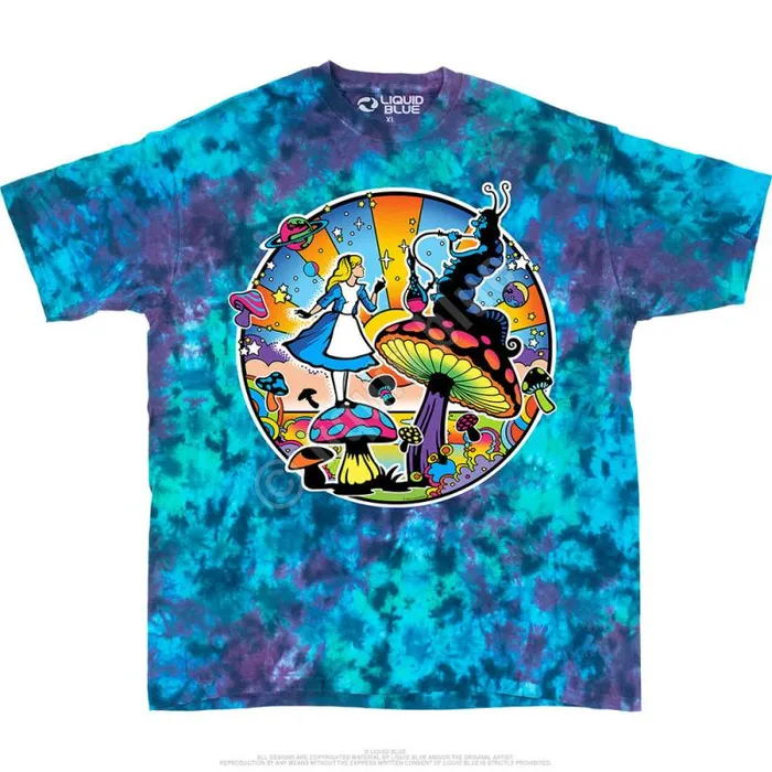 Liquid Blue TShirt Men Alice Mod TShirt